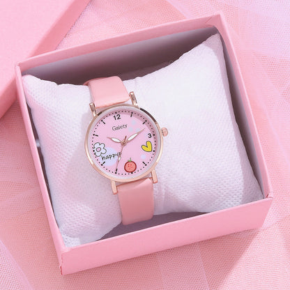 Gaiety New Women’s IS-Style PU Handbag Watch Bracelet Set with Watch – Perfect Gift for Students, Factory Direct