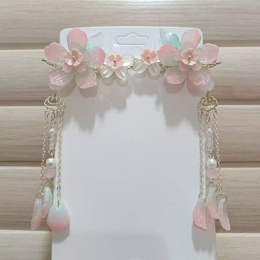 Children's Hanfu headdress, ancient style girls' hair bun accessories, imported from china