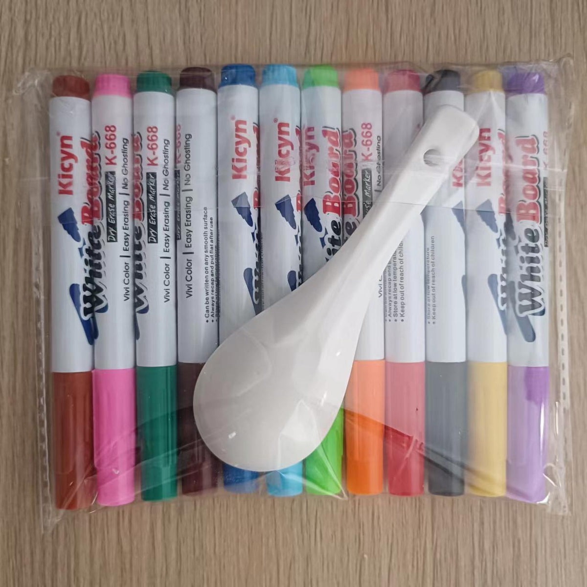 Trending Creative Floating Pen 12-Color Erasable, Washable Whiteboard Markers — Water-Based Markers for Students, Teaching & Office (Wholesale)