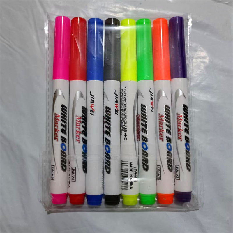 Trending Creative Floating Pen 12-Color Erasable, Washable Whiteboard Markers — Water-Based Markers for Students, Teaching & Office (Wholesale)