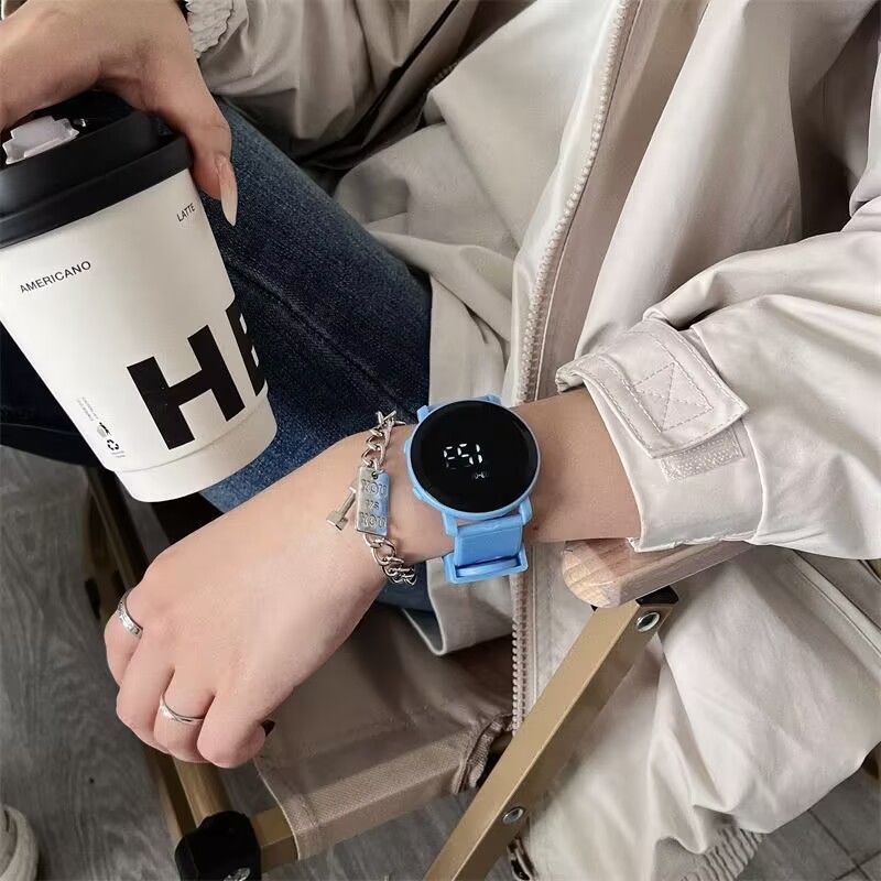 Student-Friendly LED Unicorn Sports Watch: Ins-Style, High-Beauty Forest-Core Look, Cool and Versatile for Middle & High School