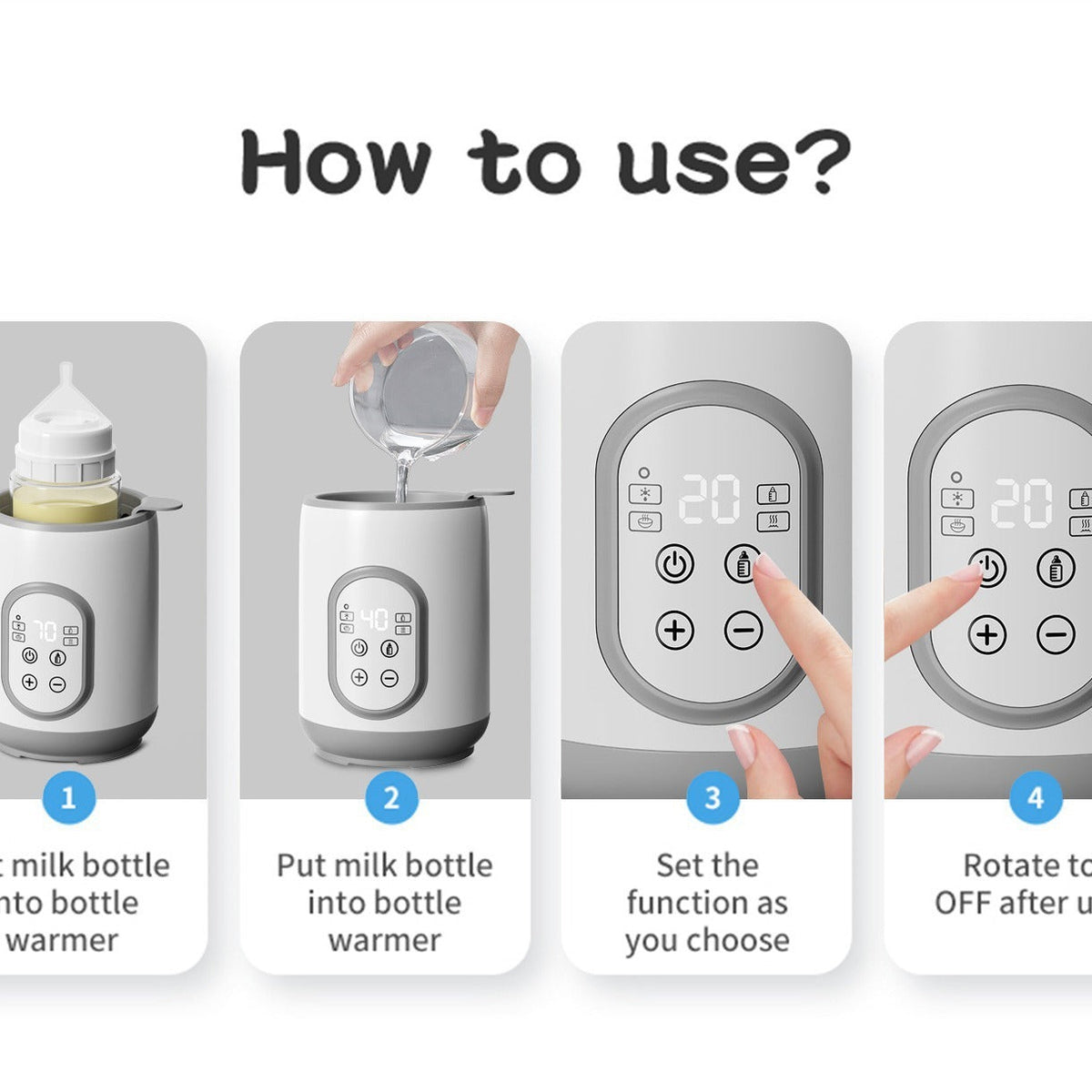 Cross-Border Baby Special Milk Warmer Sterilizer Two-In-One Household Constant Temperature Milk Warmer Breast Milk Warmer Milk Warmer