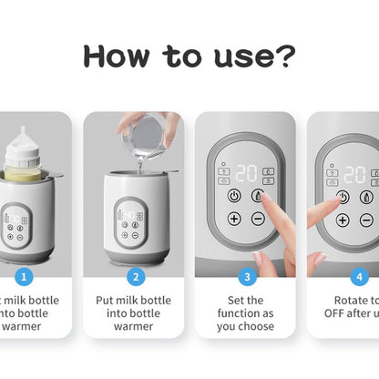 Cross-Border Baby Special Milk Warmer Sterilizer Two-In-One Household Constant Temperature Milk Warmer Breast Milk Warmer Milk Warmer