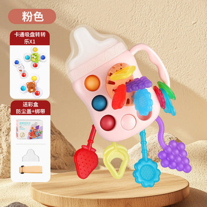 Pull-And-Play Baby Toy for 6 Months and Up, Educational and Chewable, Suitable for 0-1 Year Old Boys and Girls