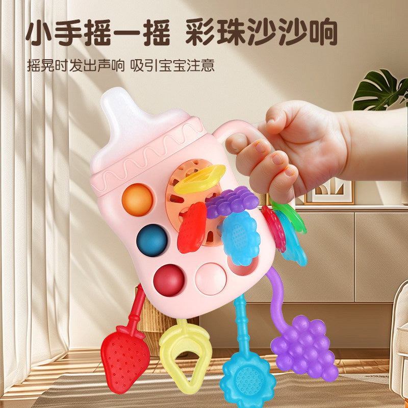 Pull-And-Play Baby Toy for 6 Months and Up, Educational and Chewable, Suitable for 0-1 Year Old Boys and Girls