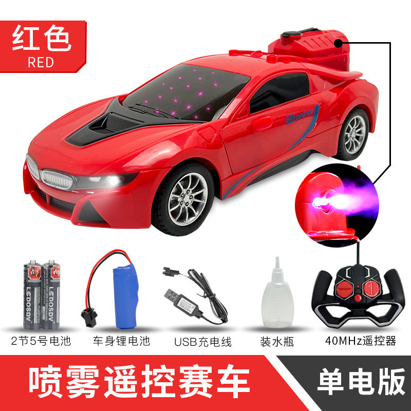 Remote Control Kids Electric Off-Road Racing Car 4-Channel Rechargeable Simulated RC Jeep Toy Vehicle for Cross-Border