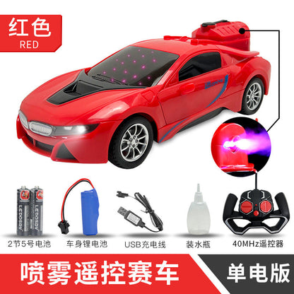 Remote Control Kids Electric Off-Road Racing Car 4-Channel Rechargeable Simulated RC Jeep Toy Vehicle for Cross-Border