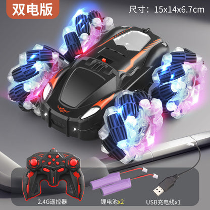 Remote Control Kids Electric Off-Road Racing Car 4-Channel Rechargeable Simulated RC Jeep Toy Vehicle for Cross-Border