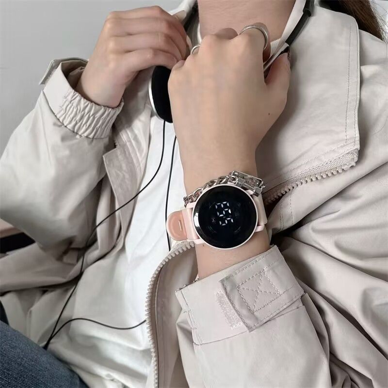 Student-Friendly LED Unicorn Sports Watch: Ins-Style, High-Beauty Forest-Core Look, Cool and Versatile for Middle & High School