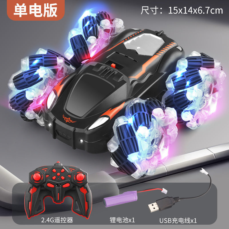 Remote Control Kids Electric Off-Road Racing Car 4-Channel Rechargeable Simulated RC Jeep Toy Vehicle for Cross-Border