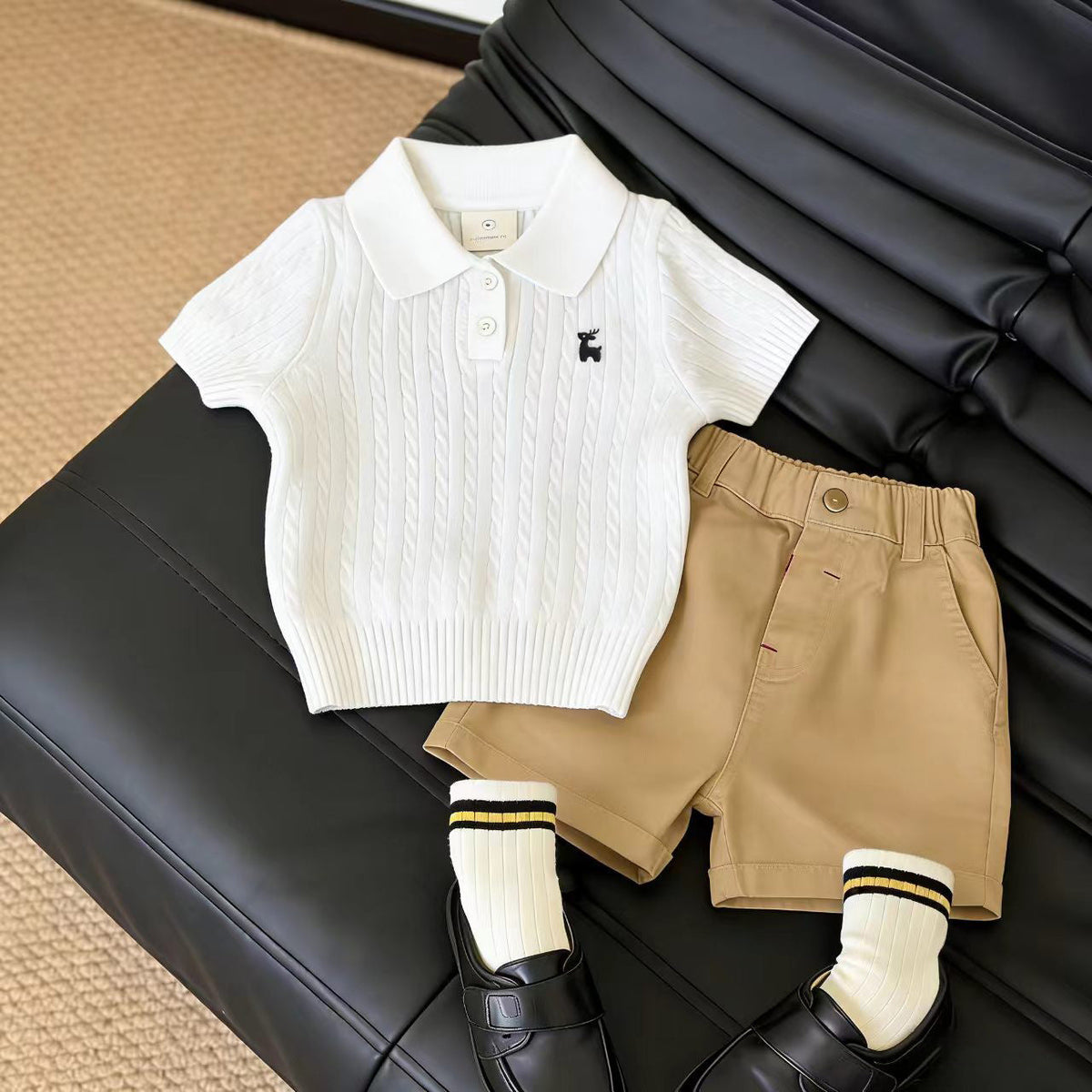 Summer children's polo short-sleeved top, for 2-9 years imported from china